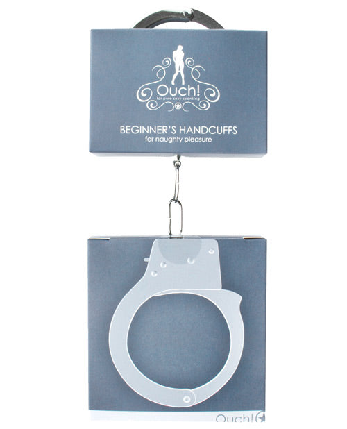 Shots Ouch Beginner Handcuffs - Metal - LUST Depot