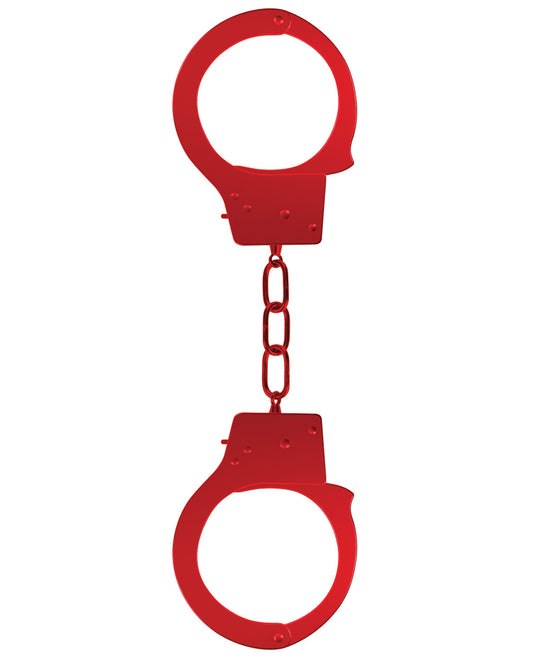 Shots Ouch Beginner Handcuffs - Red - LUST Depot