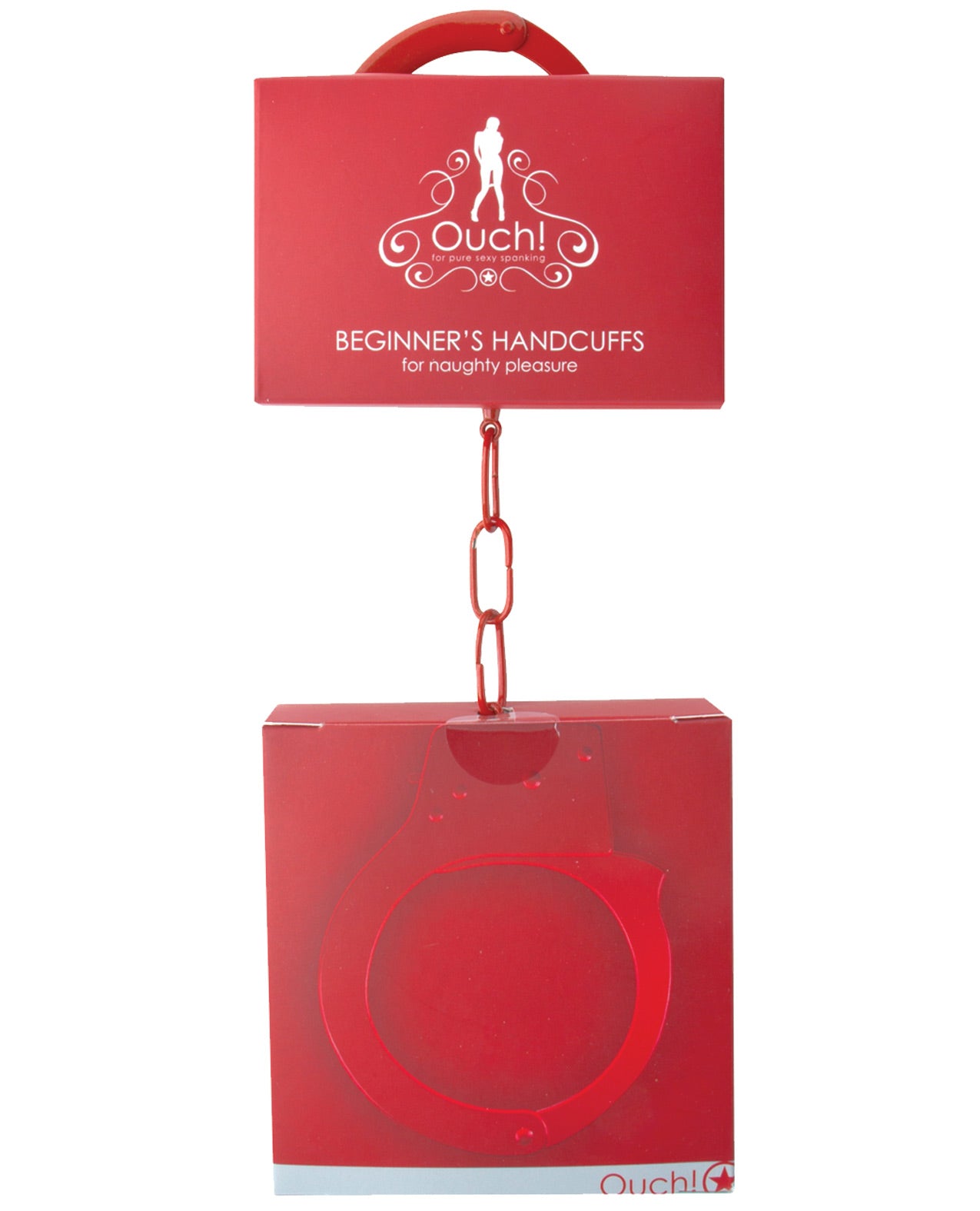 Shots Ouch Beginner Handcuffs - Red - LUST Depot