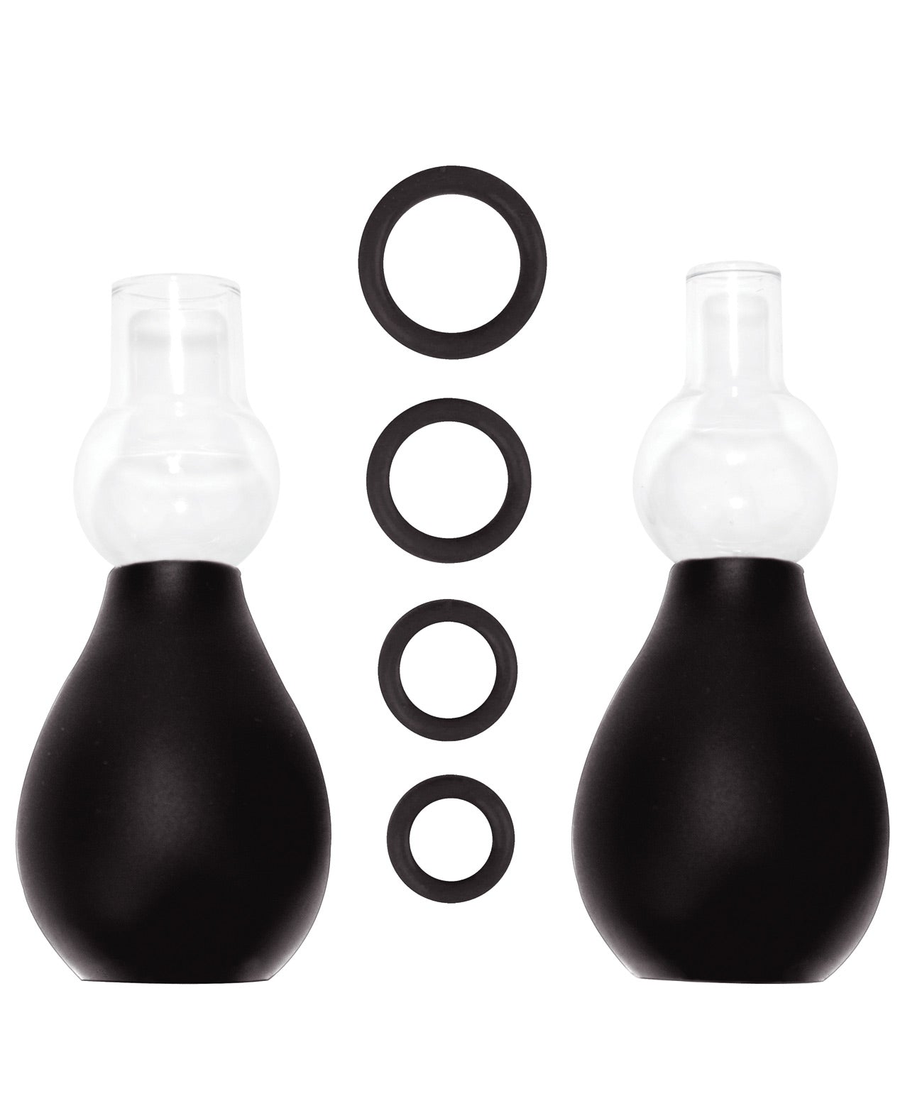 Shots Ouch Nipple Erector Set - Black - LUST Depot