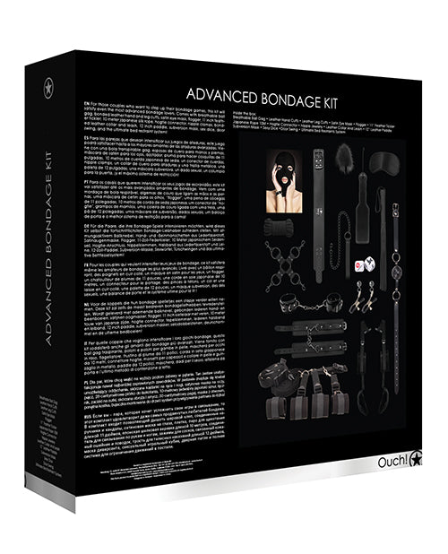 Shots Advanced Bondage Kit - Black - LUST Depot