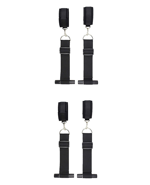 Shots Ouch Door Restraint Kit - Black - LUST Depot