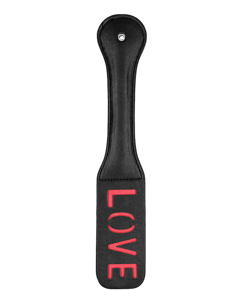 Shots Ouch Love Paddle - Black - LUST Depot