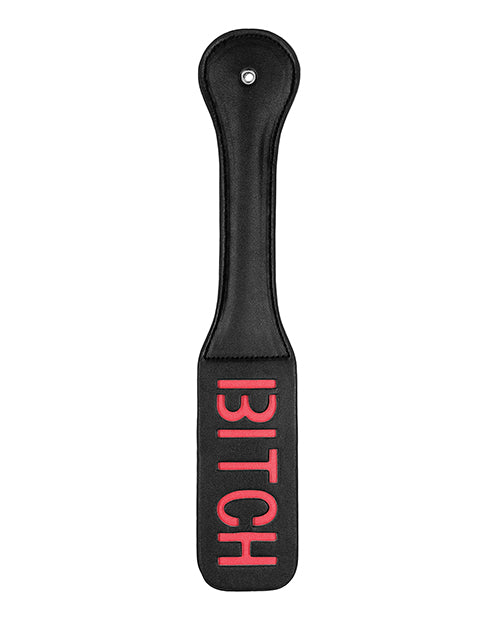 Shots Ouch Bitch Paddle - Black - LUST Depot