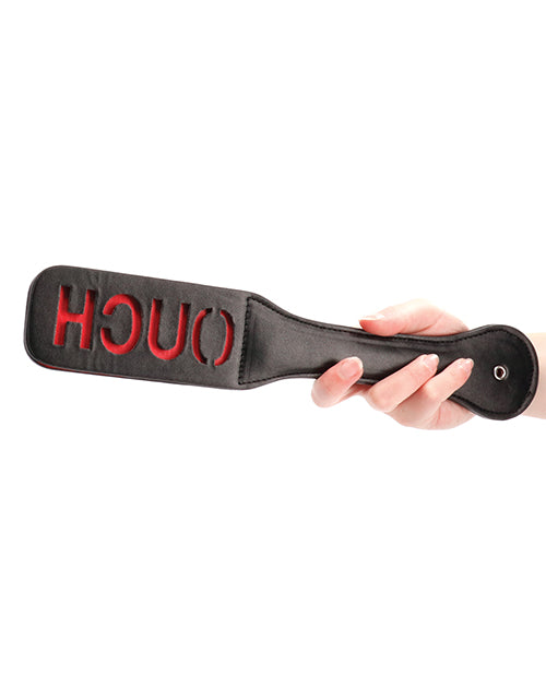 Shots Ouch Ouch Paddle - Black - LUST Depot