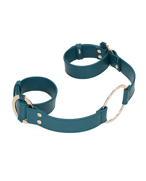 Shots Ouch Halo Handcuff W-connector - Green - LUST Depot