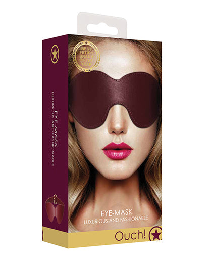 Shots Ouch Halo Eyemask - Burgundy - LUST Depot