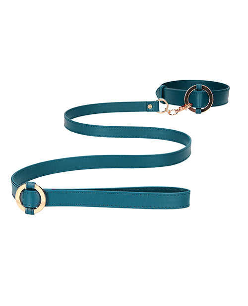 Shots Ouch Halo Collar W-leash - Green - LUST Depot