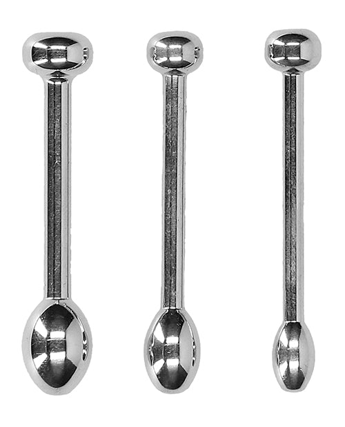 Shots Ouch Urethral Sounding Metal Plug Set - LUST Depot