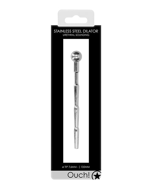 Shots Ouch Urethral Sounding Metal Stick - LUST Depot