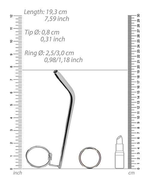 Shots Ouch Urethral Sounding Dilator Stick - LUST Depot