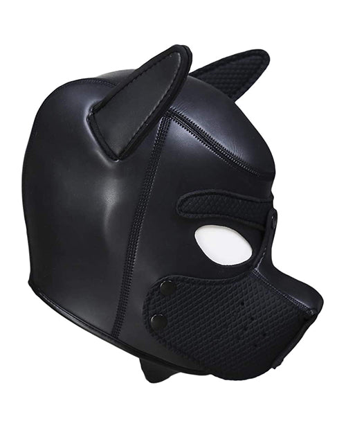 Shots Ouch Puppy Play Puppy Hood - Black - LUST Depot