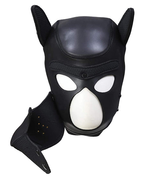 Shots Ouch Puppy Play Puppy Hood - Black - LUST Depot