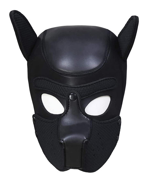 Shots Ouch Puppy Play Puppy Hood - Black - LUST Depot