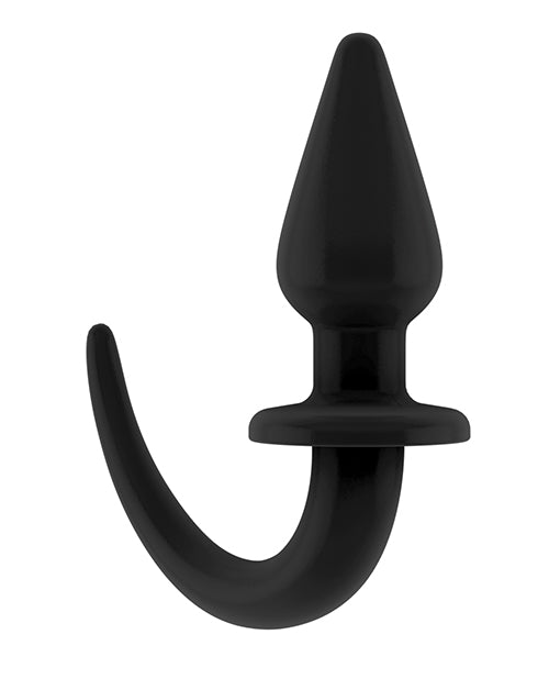 Shots Ouch Puppy Play Tail Butt Plug - Black - LUST Depot