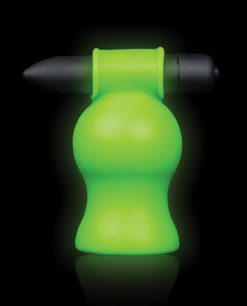 Shots Ouch Vibrating Head Masturbator - Glow In The Dark - LUST Depot