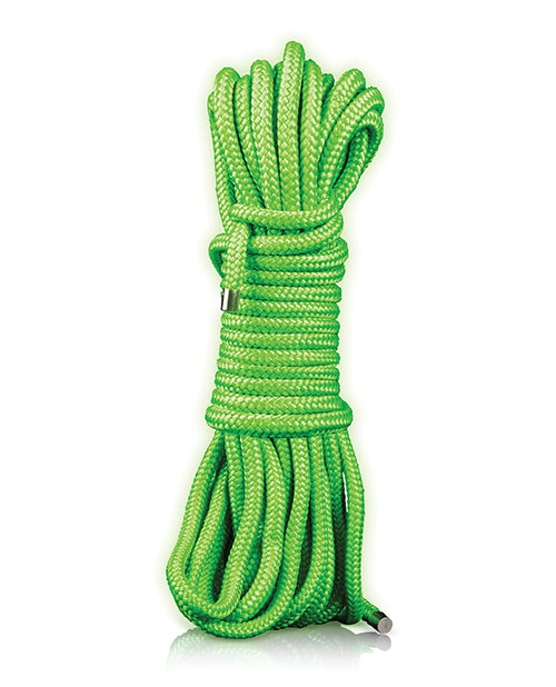 Shots Ouch Rope - 10m Glow In The Dark - LUST Depot