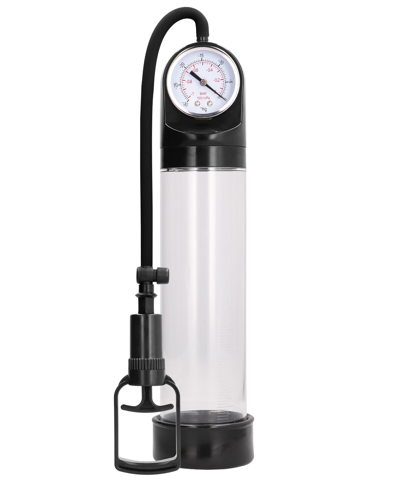 Shots Pumped Comfort Pump W-advanced Psi Gauge - Transparent - LUST Depot