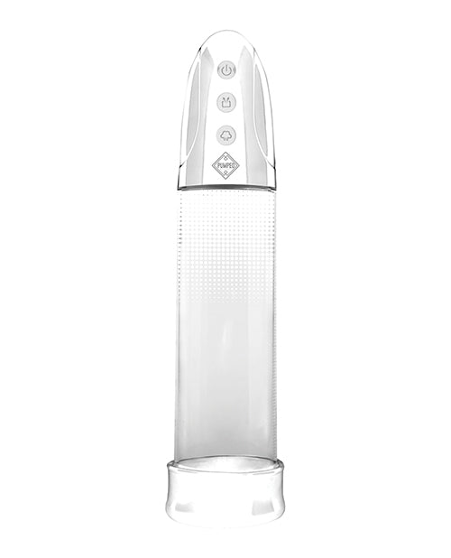 Shots Pumped Automatic Rechargeable Luv Pump - Transparent - LUST Depot