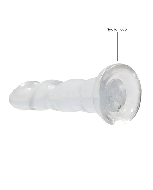 Shots Realrock Crystal Clear 7" Dildo  - Transparent - LUST Depot