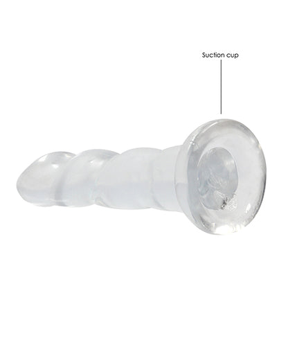 Shots Realrock Crystal Clear 7" Dildo  - Transparent - LUST Depot