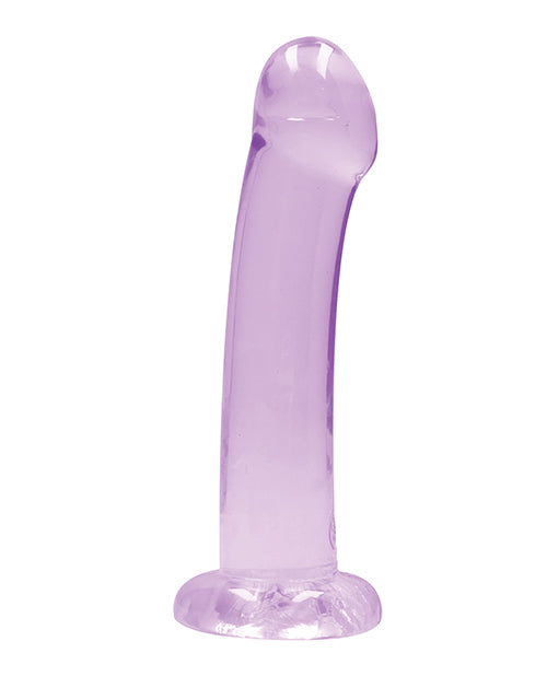 Shots Realrock Crystal Clear 7" Dildo  - Purple - LUST Depot