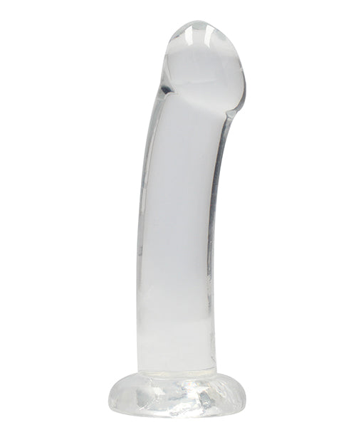 Shots Realrock Crystal Clear 7" Dildo  - Transparent - LUST Depot