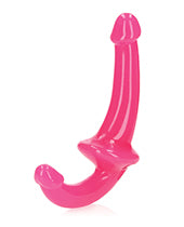 Shots Realrock 6" Strapless Strap On Glow In The Dark - Neon Pink - LUST Depot