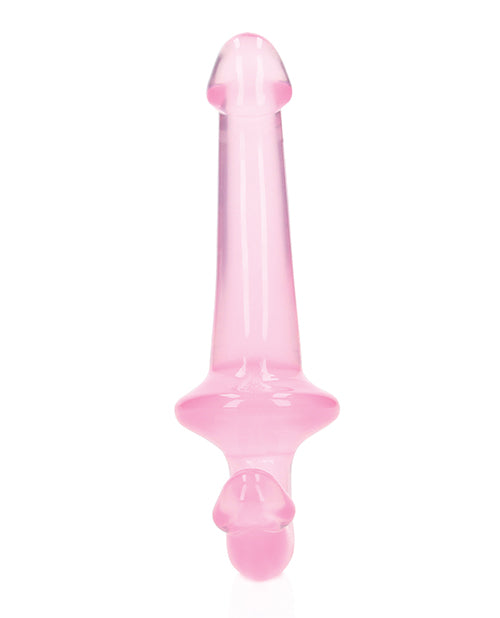 Shots Realrock Crystal Clear 6" Strapless Strap-on - Pink - LUST Depot