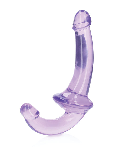 Shots Realrock Crystal Clear 6" Strapless Strap-on - Purple - LUST Depot