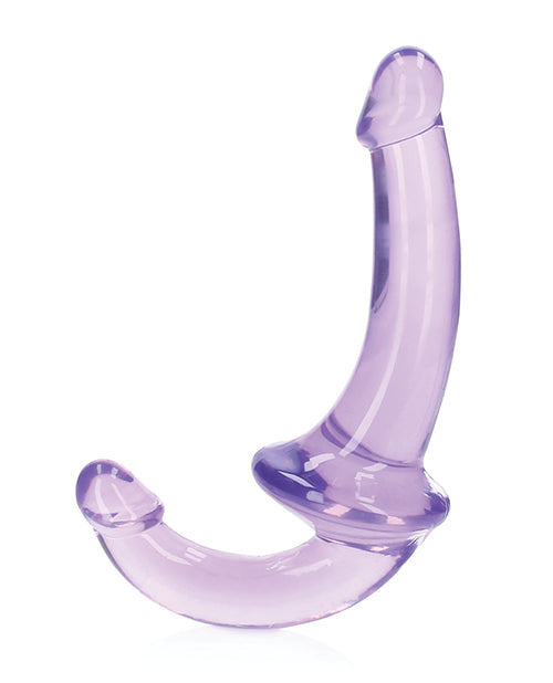 Shots Realrock Crystal Clear 6" Strapless Strap-on - Purple - LUST Depot