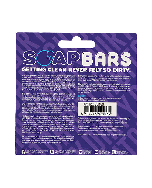 Shots Soap Bar Dirty Bitch - Purple - LUST Depot