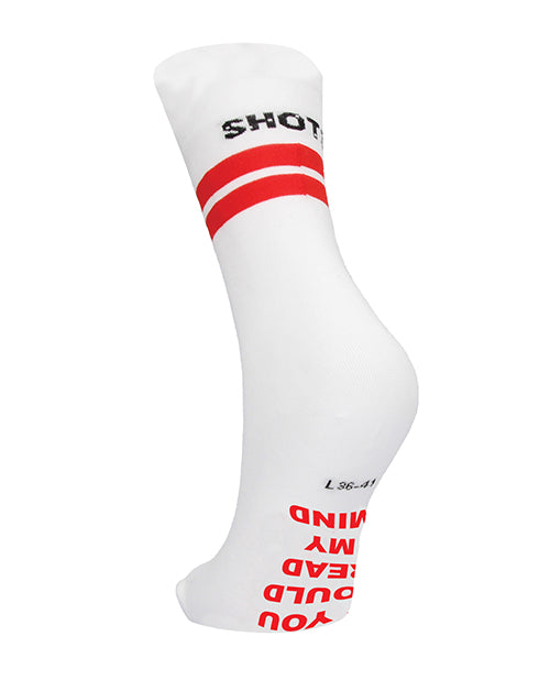 Shots Sexy Socks Dirty Mind - Male - LUST Depot