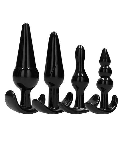 Shots Sono No. 8 Butt Plug - Black Set Of 4 - LUST Depot