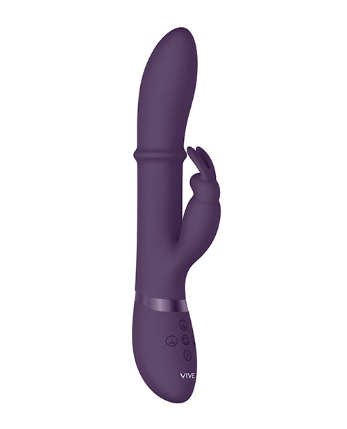 Shots Vive Halo Up & Down Ring G-spot Rabbit - Purple - LUST Depot