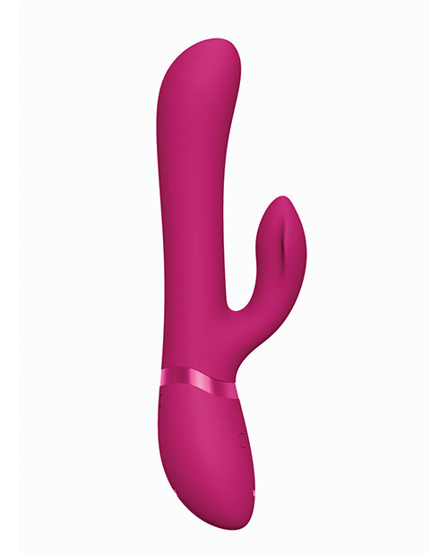 Shots Vive Chou G-spot Rabbit W-interchangeable Clitoral Attachments - Pink - LUST Depot