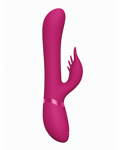 Shots Vive Chou G-spot Rabbit W-interchangeable Clitoral Attachments - Pink - LUST Depot