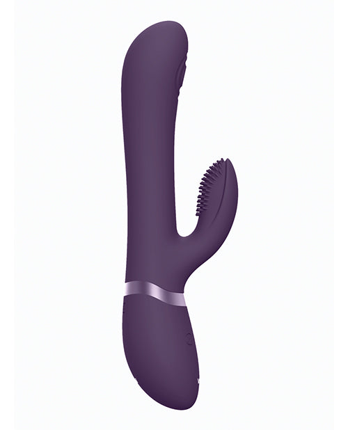 Shots Vive Etsu  Pulse G-spot Rabbit W-interchangeable Clitoral Attachments - Purple - LUST Depot