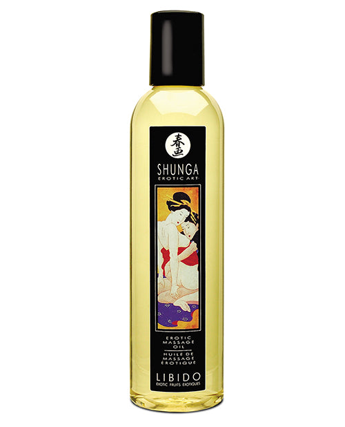 Shunga Erotic Massage Oil - 8.5 Oz Libido-exotic Fruits - LUST Depot