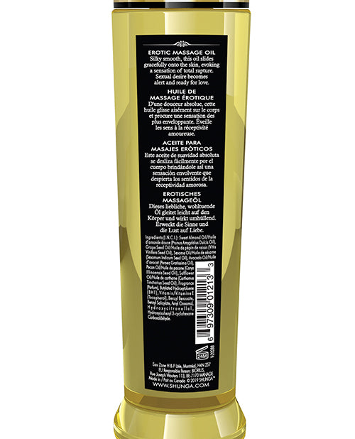 Shunga Erotic Massage Oil - 8.5 Oz Monoi - LUST Depot