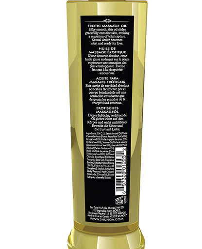 Shunga Massage Oil - 8 Oz Sweet Lotus - LUST Depot