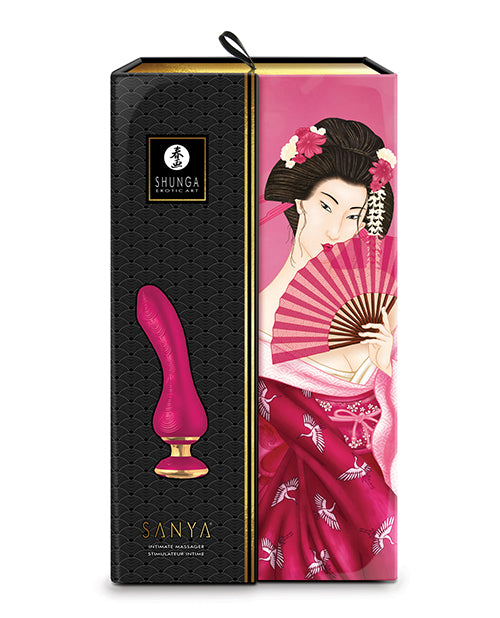 Shunga Sanya Intimate Massager - Raspberry - LUST Depot