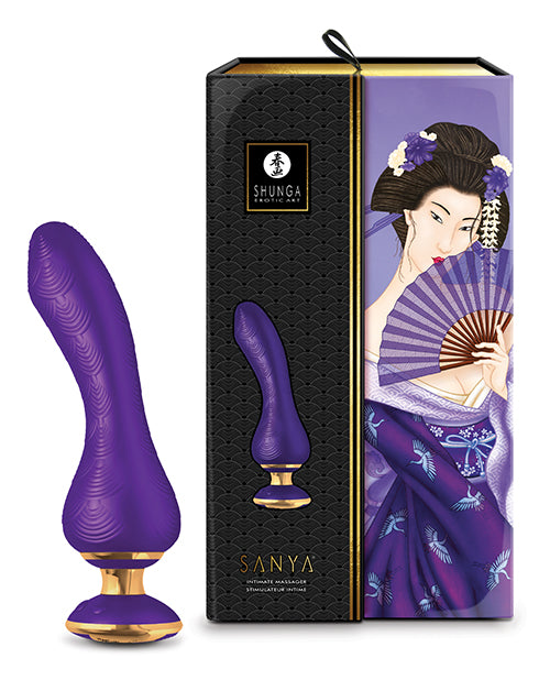 Shunga Sanya Intimate Massager - Purple - LUST Depot