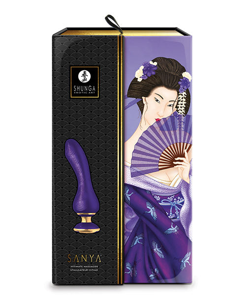 Shunga Sanya Intimate Massager - Purple - LUST Depot