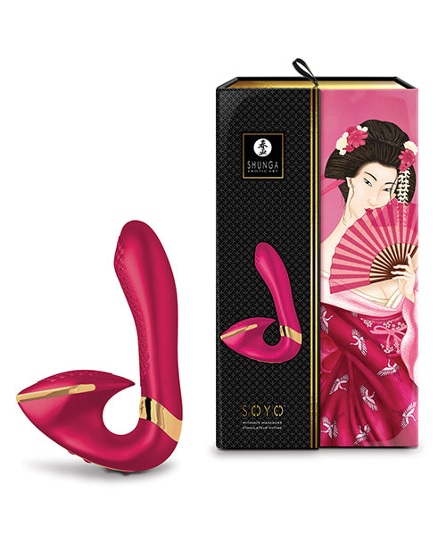 Shunga Soyo Intimate Massager - Raspberry - LUST Depot