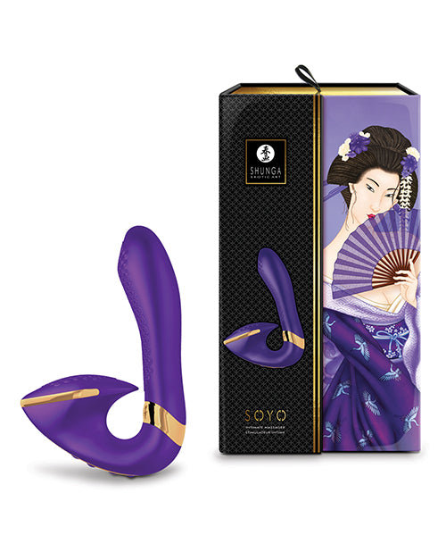 Shunga Soyo Intimate Massager - Purple - LUST Depot