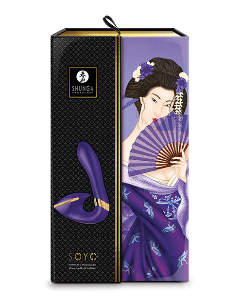 Shunga Soyo Intimate Massager - Purple - LUST Depot