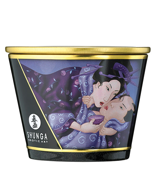 Shunga Massage Candle Libido - 5.7 Oz Exotic Fruits - LUST Depot