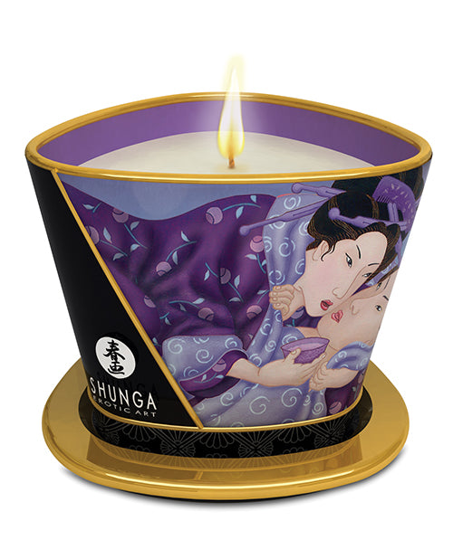 Shunga Massage Candle Libido - 5.7 Oz Exotic Fruits - LUST Depot