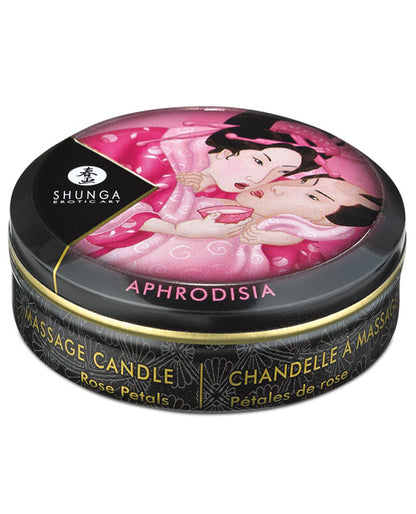 Shunga Aphrodisia Mini Candlelight Massage Candle - 1 Oz Roses - LUST Depot